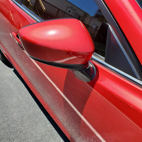 New | 2017-2018 Mazda 3 | Red | Blinker/Blindspot | Passenger | Mazda | Side View Mirror 