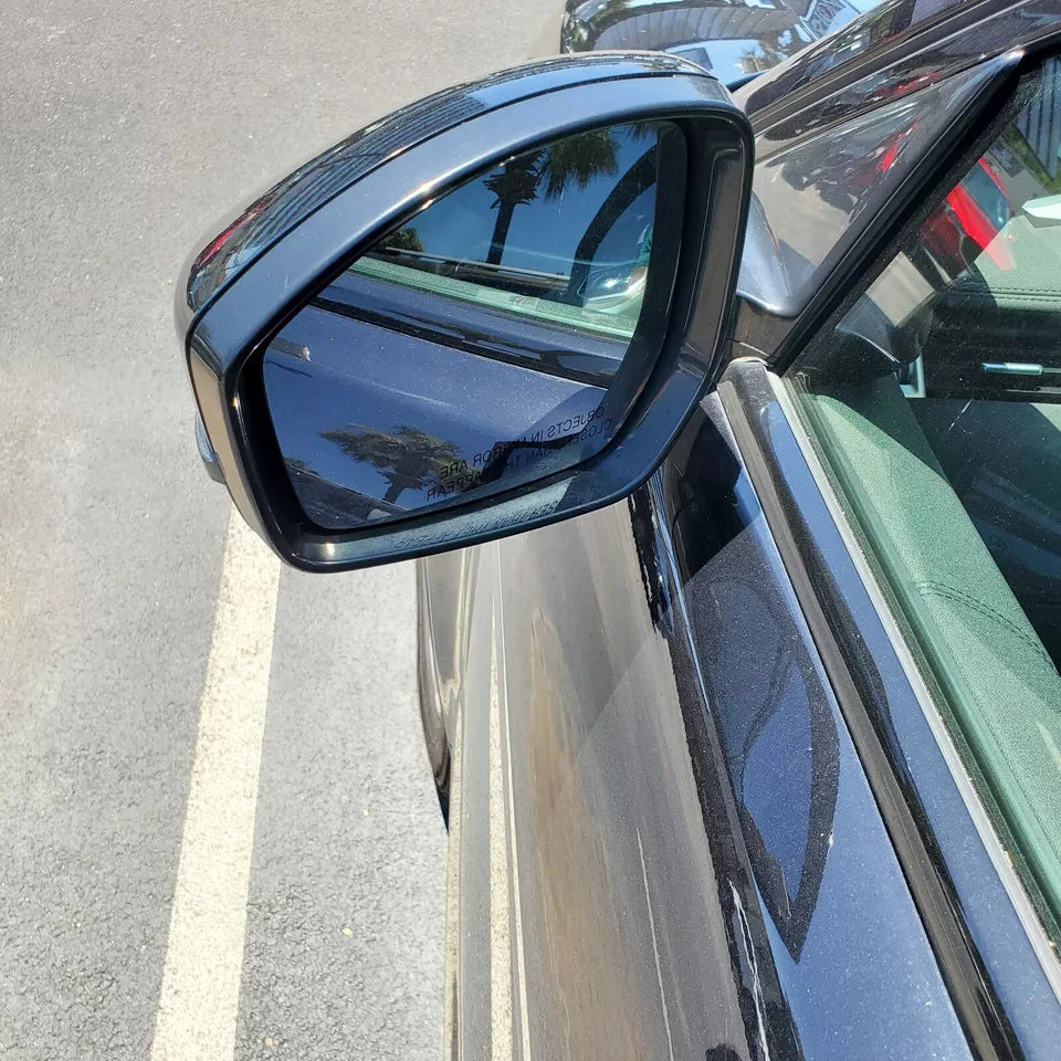 New | 2019-2023 CX9 | Jet Black | Blinker/Blind spot | Driver | Mazda | Side View Mirror