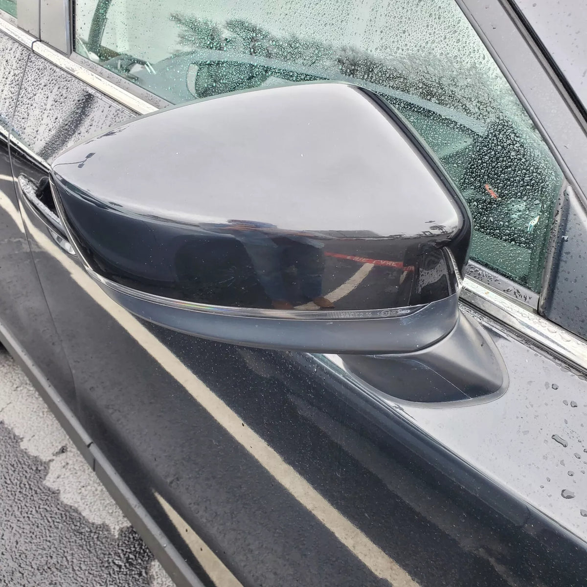 New | 2025 CX5 | Jet Black | Blinker/Blind spot | Passenger | Mazda | Side View Mirror