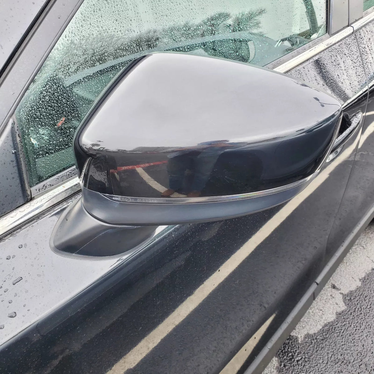 New | 2025 CX5 | Jet Black | Blinker | Driver | Mazda | Side View Mirror