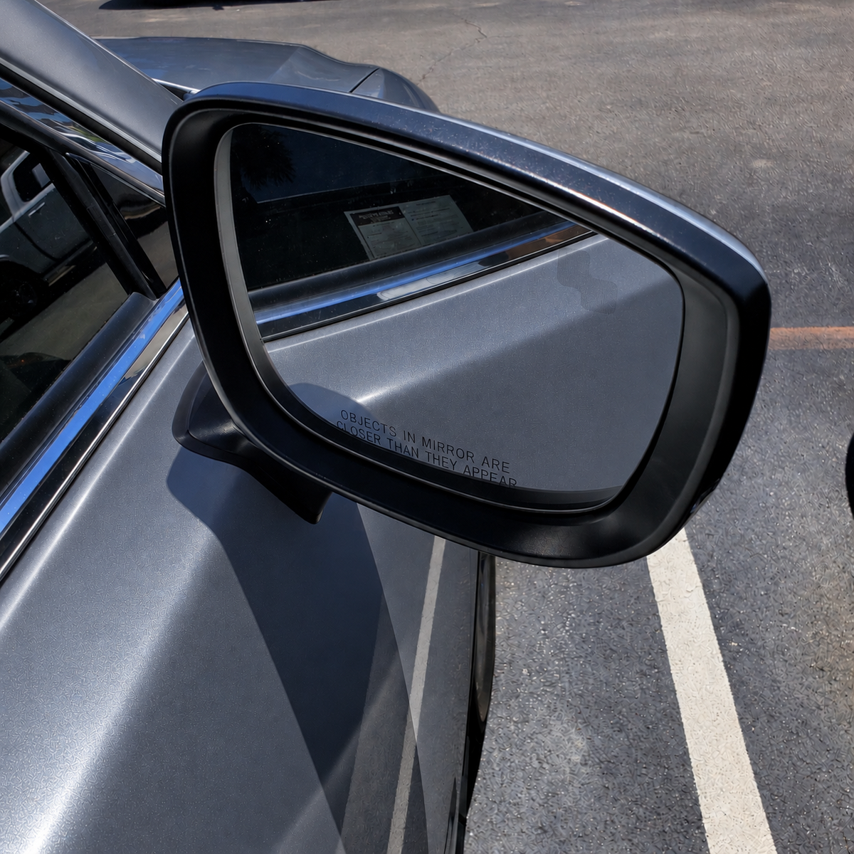 New | 2019-2023 CX9 | Polymetal Gray Metallic | Blinker/Blind spot | Passenger | Mazda | Side View Mirror