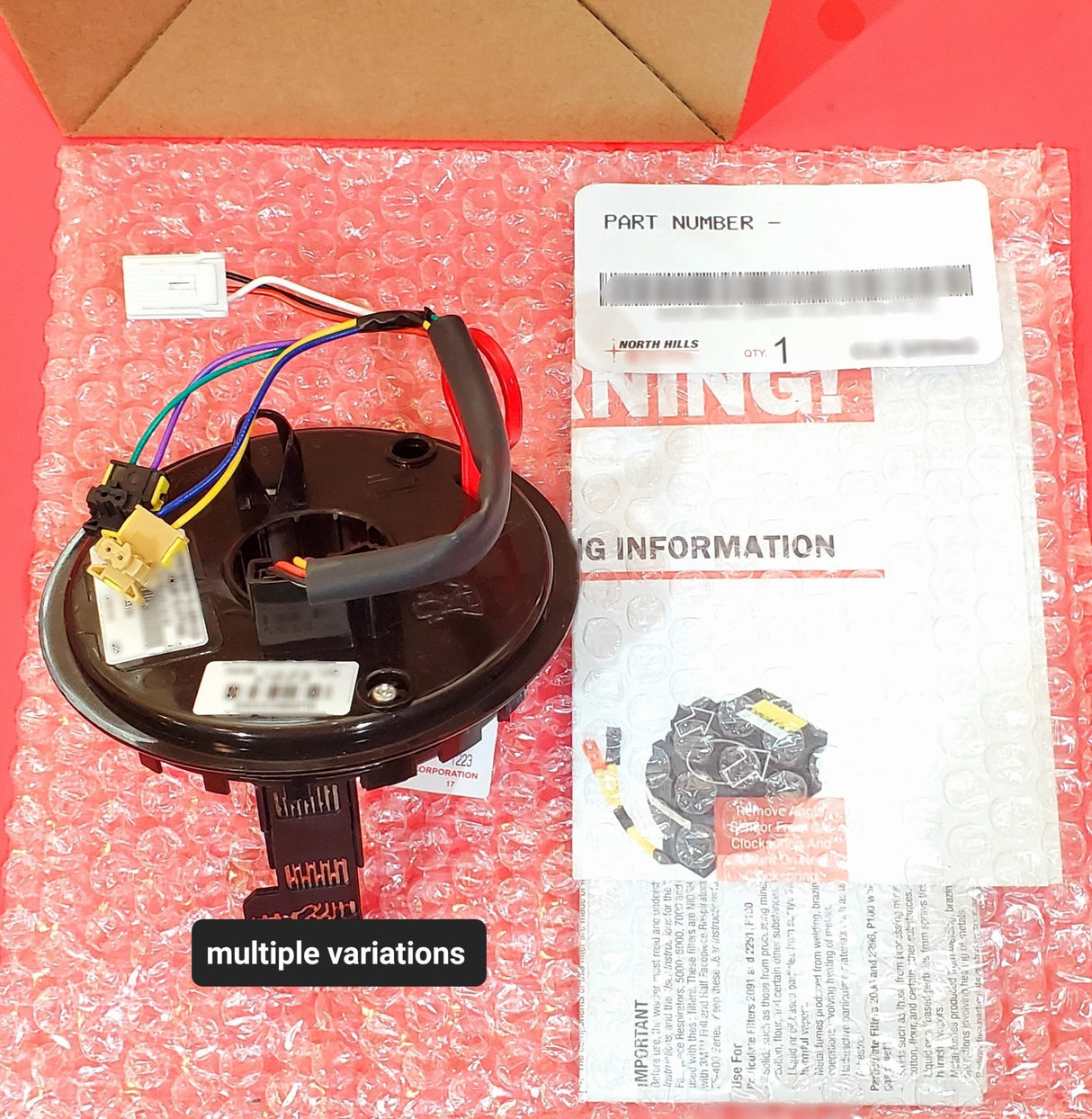 New | OE# 05135965AC | Dodge/Chrysler | Clock Spring