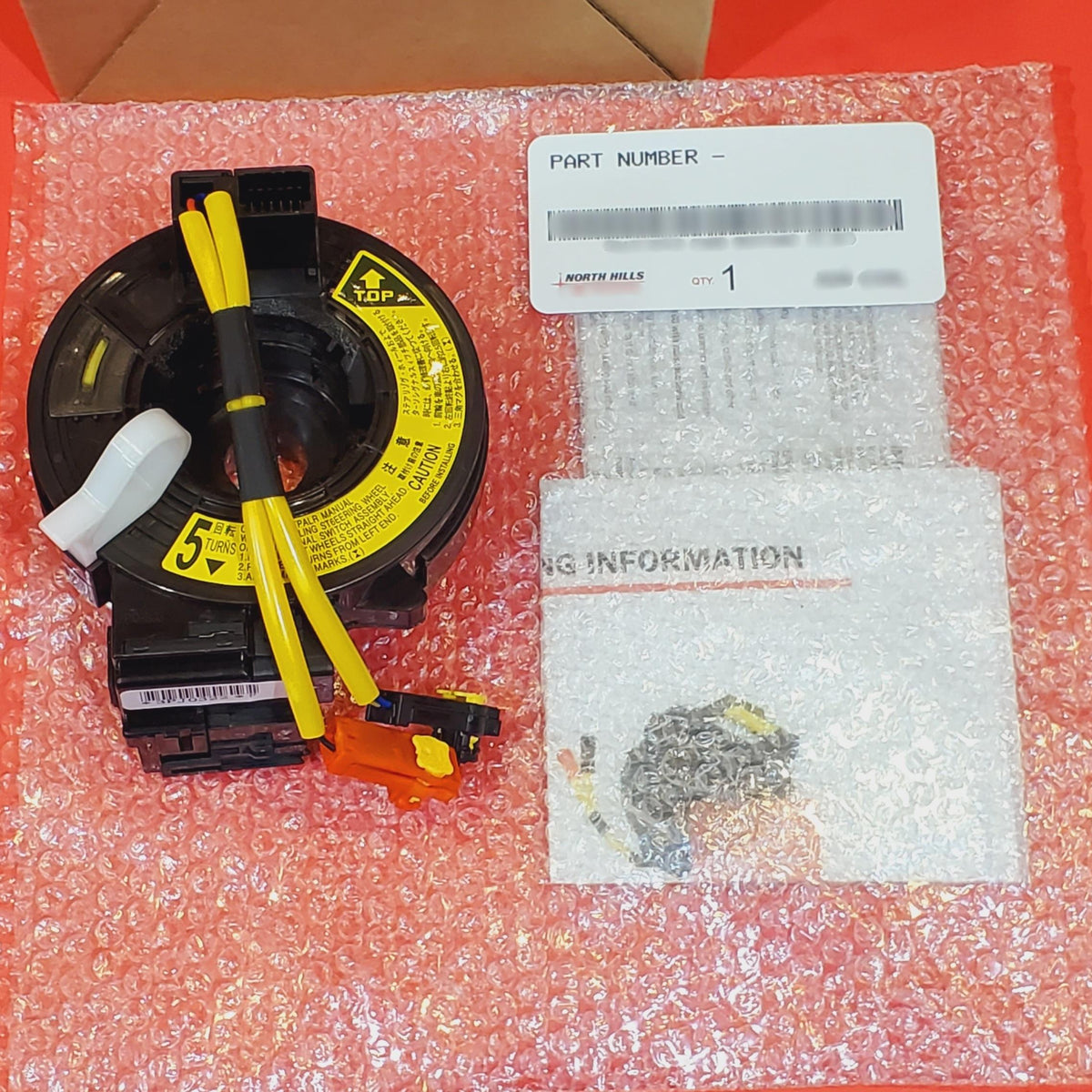 New | OE# 84306-50180 | For Toyota/Lexus | Clock Spring | OVERNIGHT ...