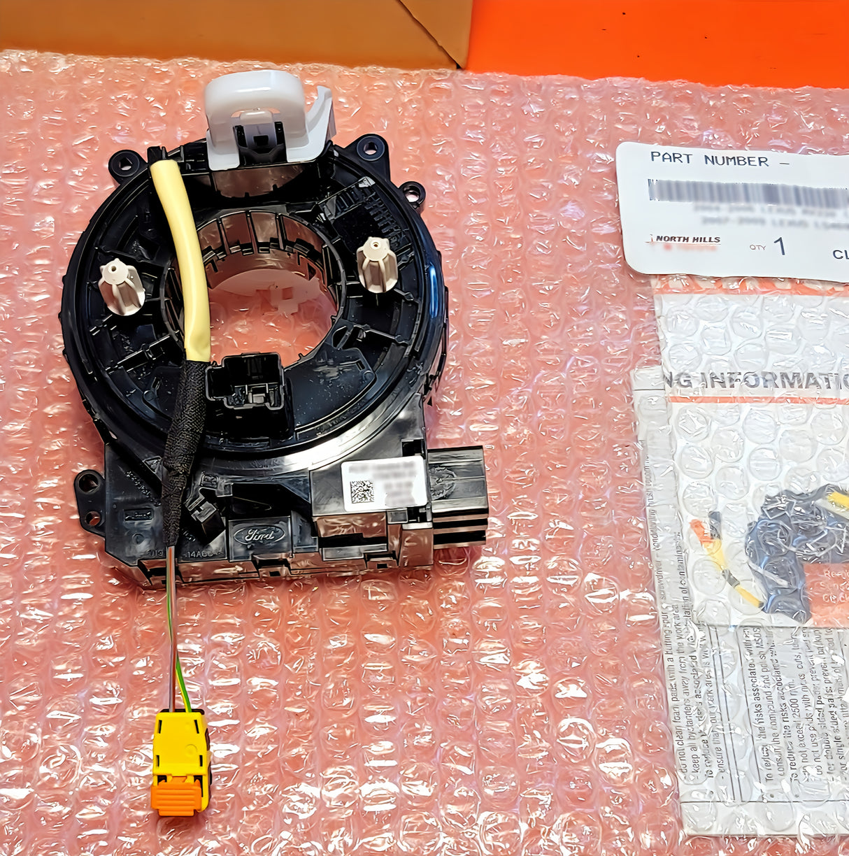 New | OE# PC3T-14A664-A | Clock Spring | Ford | OVERNIGHT SHIPPING AVAILABLE | PC3T14A664A