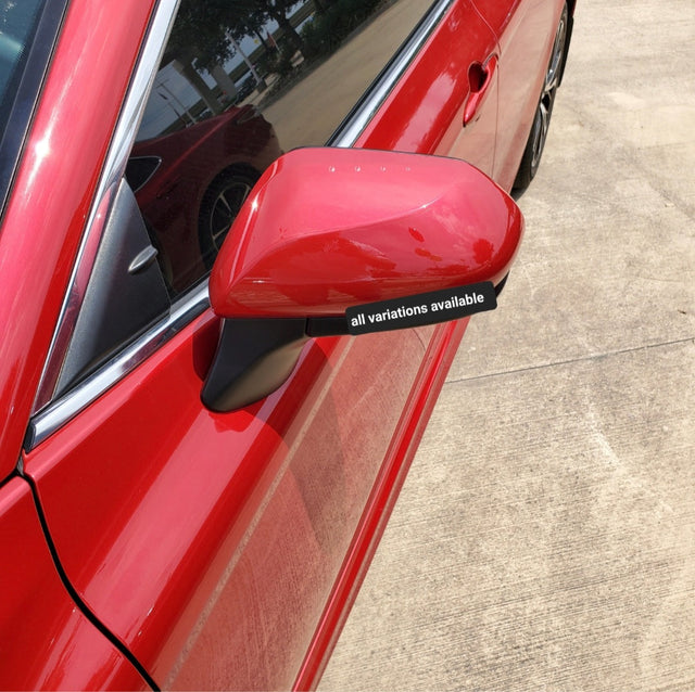 New | 2023–2024 Camry | Supersonic Red | Driver | Toyota | Side View Mirror