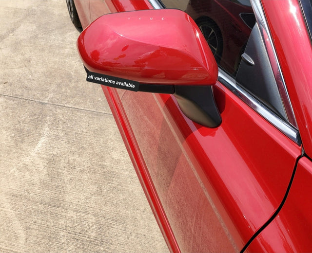 New | 2023–2024 Camry | Emotional Red | Passenger | Toyota | Side View Mirror