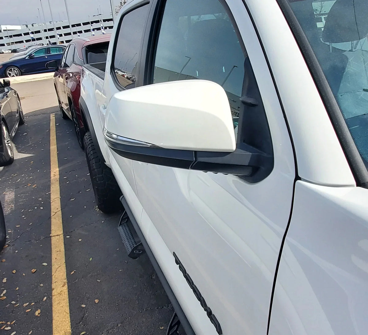 New | 2023 Tacoma | Ice Cap | Passenger | Toyota | Side View Mirror | With Blinker