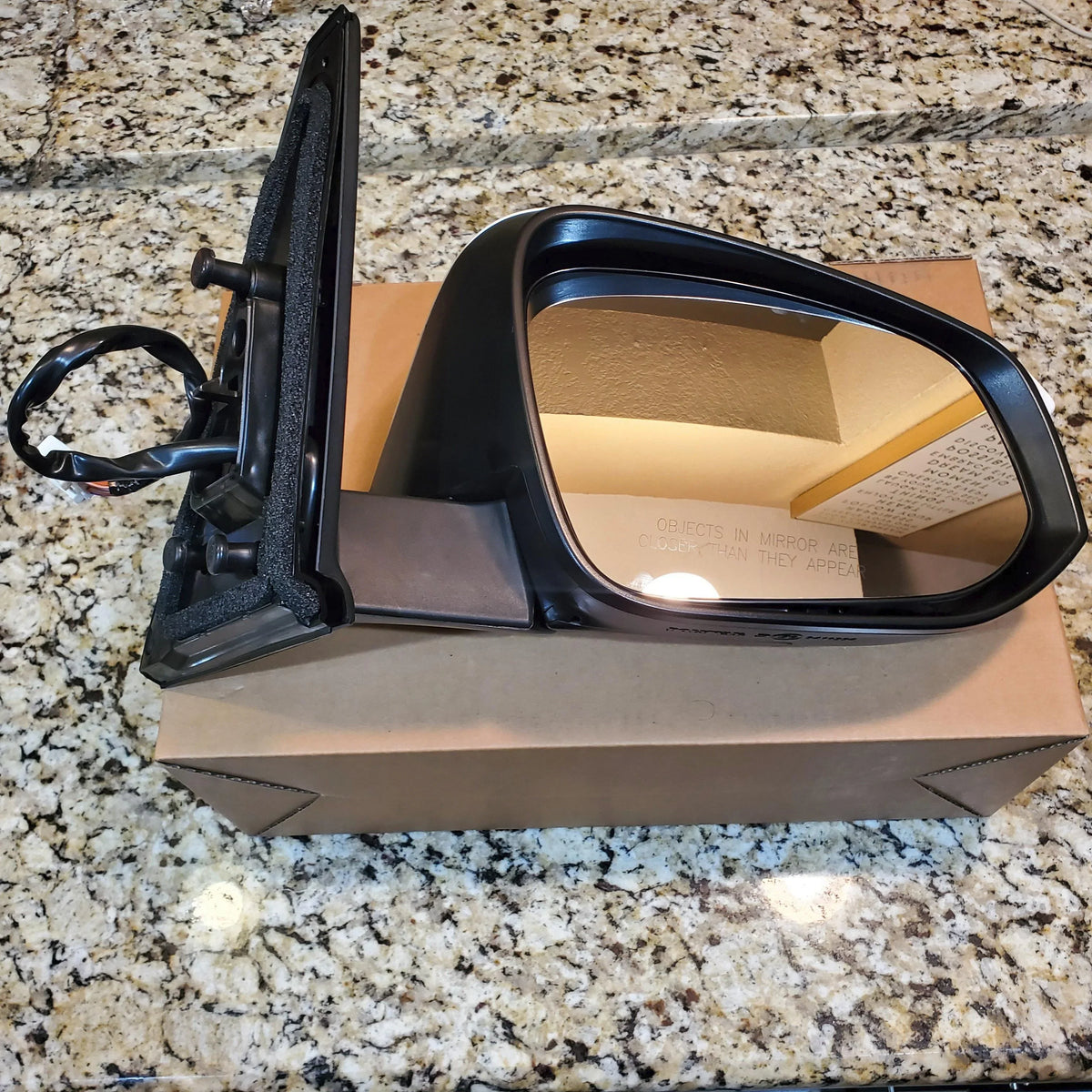 New | 2023 Tacoma | Ice Cap | Passenger | Toyota | Side View Mirror | With Blinker