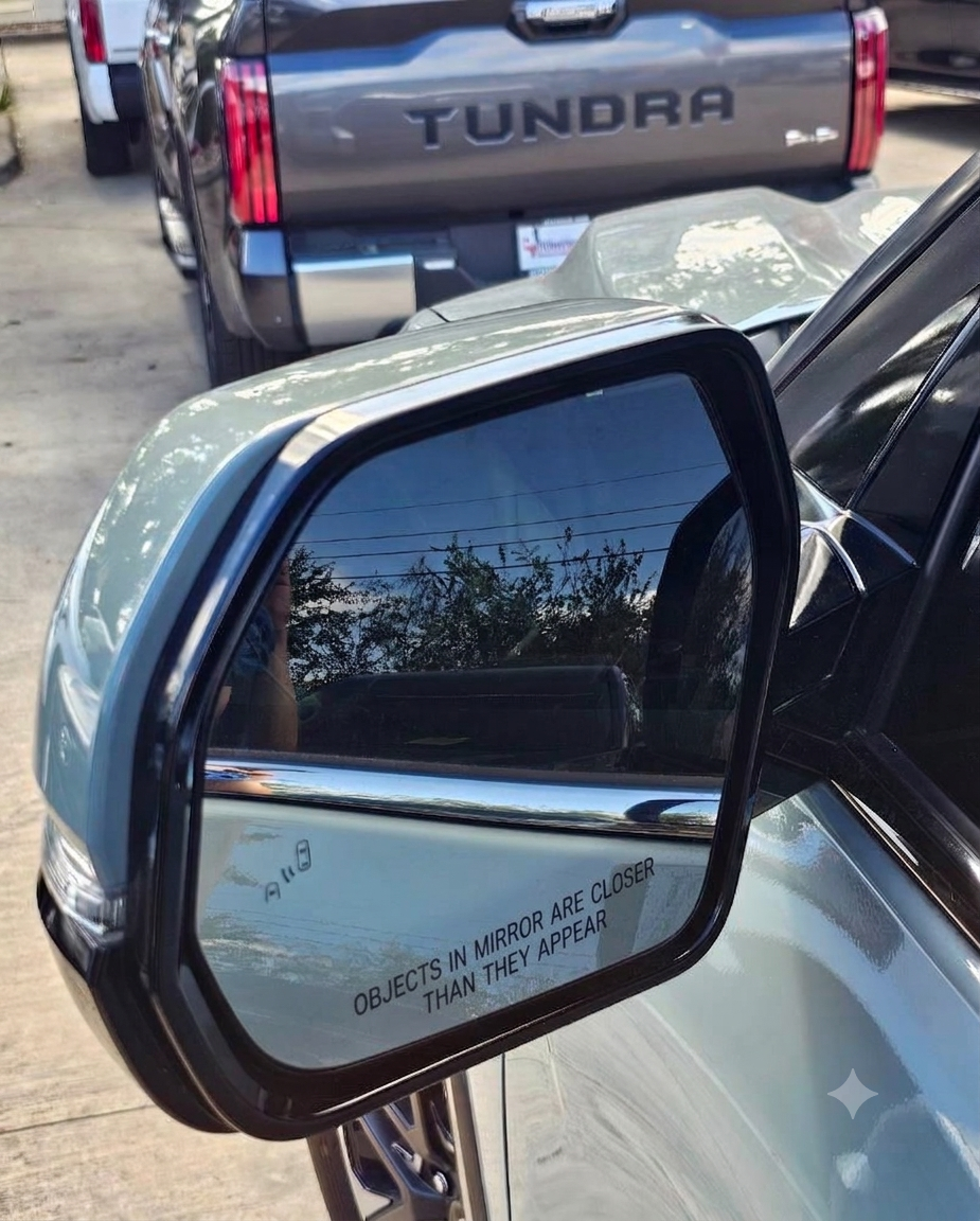New | 2022-2026 Tundra | Urban Khaki | Driver | Toyota | Side View Mirror | With Blinker