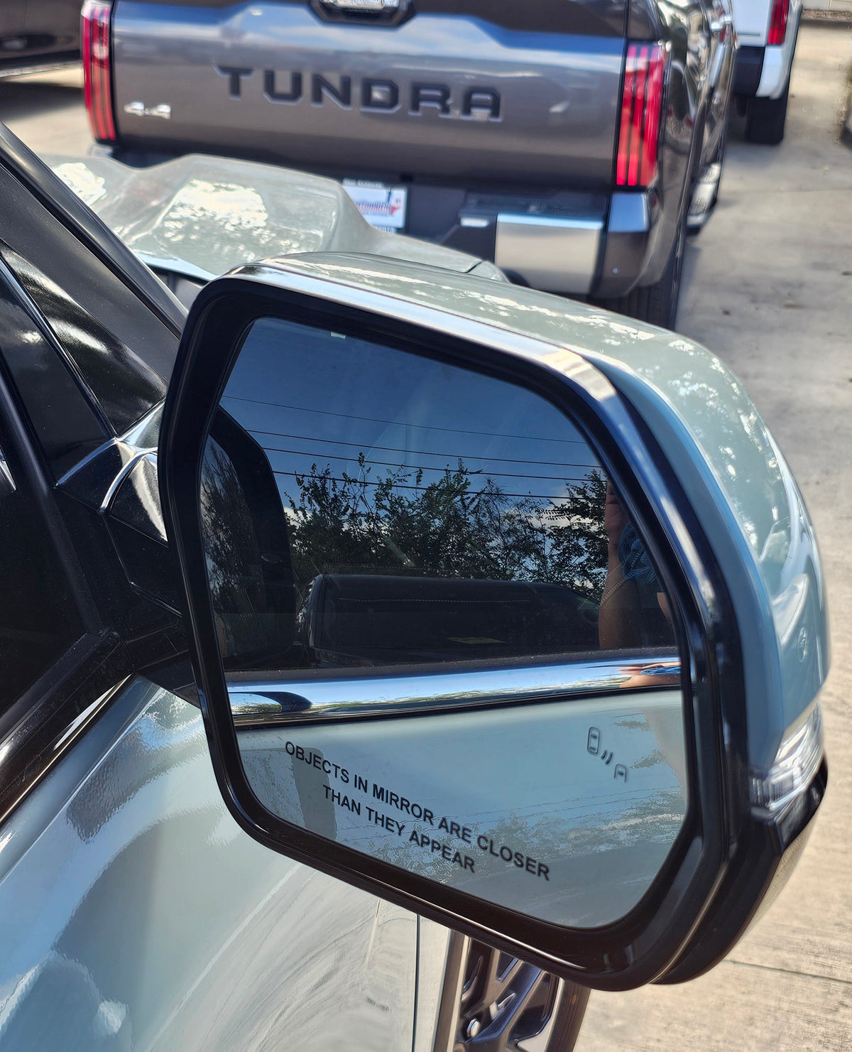 New | 2022-2026 Tundra | Urban Khaki | Passenger | Toyota | Side View Mirror | With Blinker