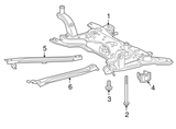 New | Prius | Body Side Reinforcement Bolt | 2016-2022 | Toyota