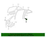 New | 4Runner | Rear Door Guide Bolt | 2003-2022 | Toyota