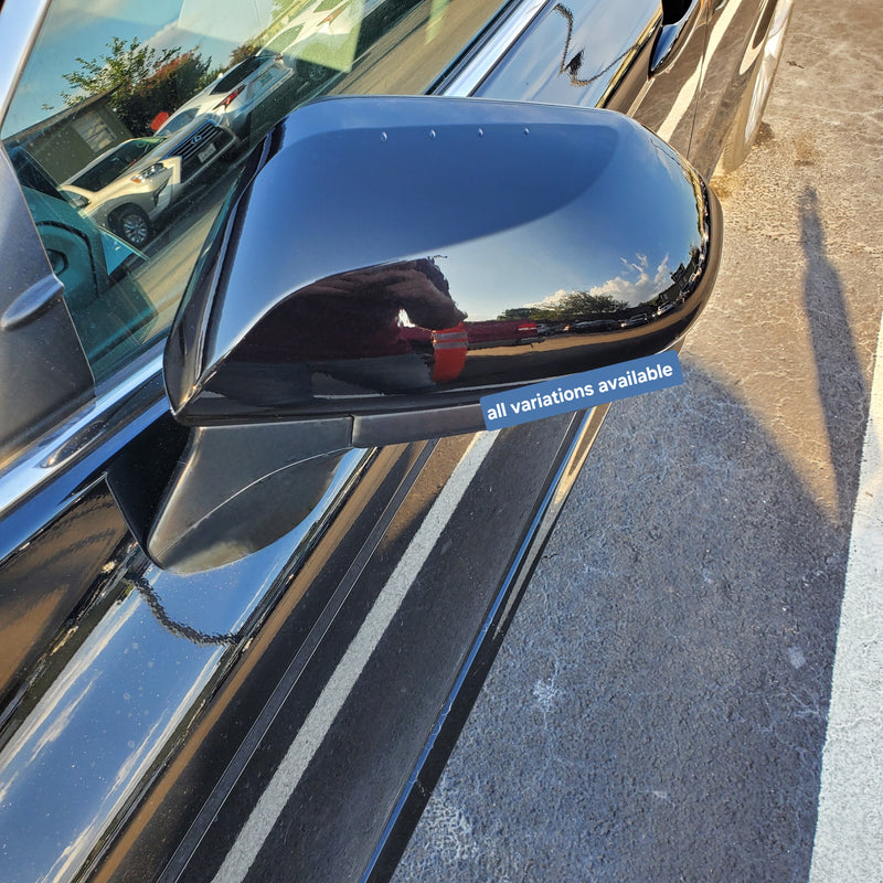 New | Camry 2018-2021 | Midnight Black | Side View Mirror | Toyota | Driver