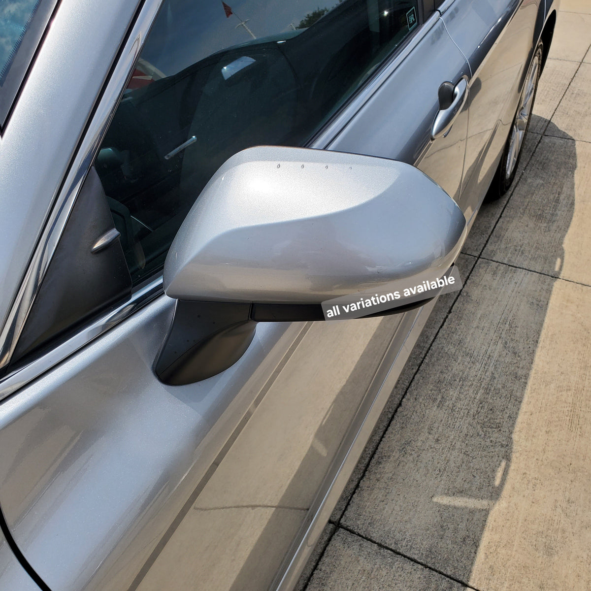 New | 2023–2024 Camry | Platinum Silver Metallic | Driver | Toyota | Side View Mirror