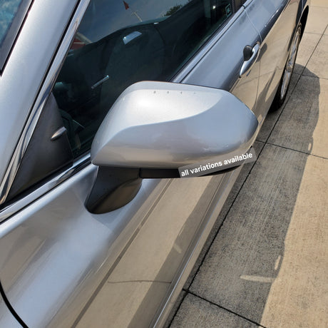 New | 2023–2024 Camry | Platinum Silver Metallic | Driver | Toyota | Side View Mirror