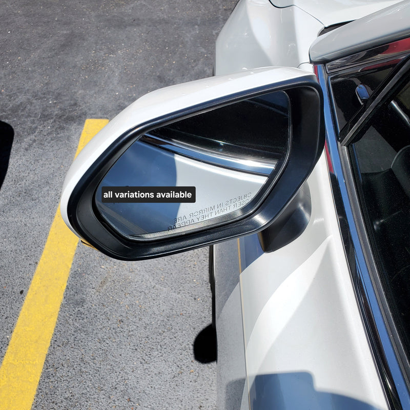 New | Camry 2018-2021 | Super White | Driver | Toyota | Side View Mirror