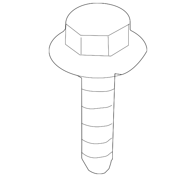 New | Camry | Spare Tire Hold Down Bolt | 1997-2017 | Toyota