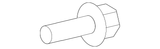 New | Sienna | Rear Window Guide Bolt | 1998-2003 | Toyota