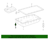 New | Corolla | Transmission Oil Pan Bolt | 1975-2022 | Toyota
