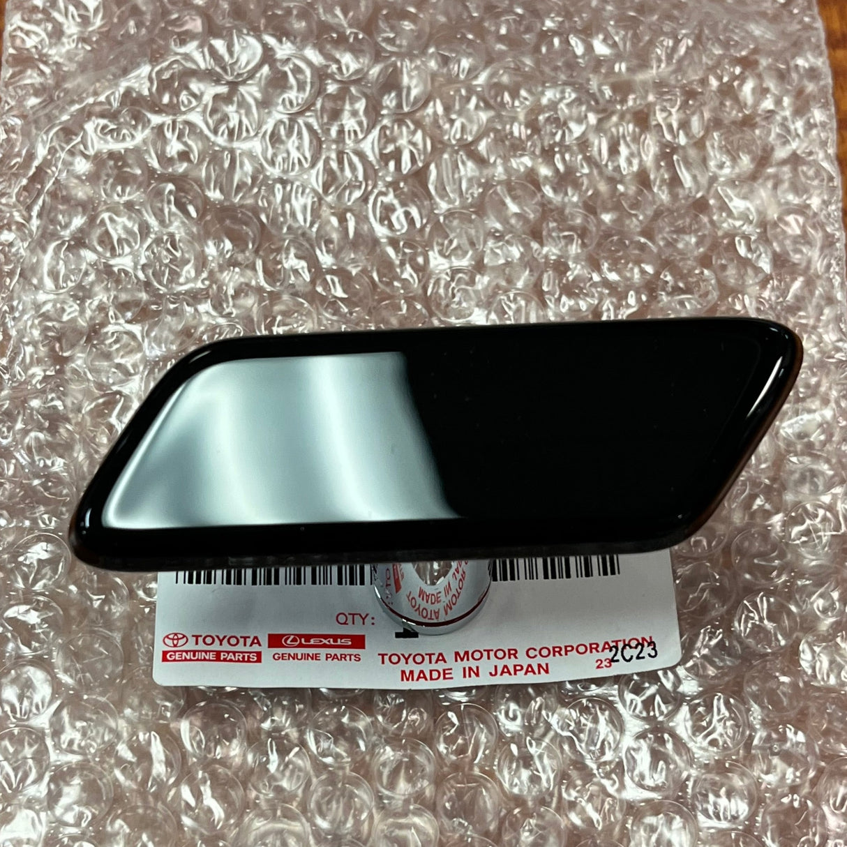 2015-2021 LX570 | Starlight Black | OEM Headlight/Headlamp Washer Cover/Cap | Lexus