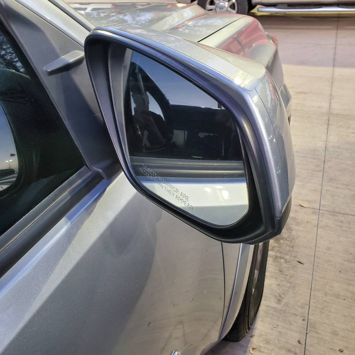 New | 2022-2023 Tacoma | Celestial Silver Metallic | Passenger | Toyota | Side View Mirror | No Blinker