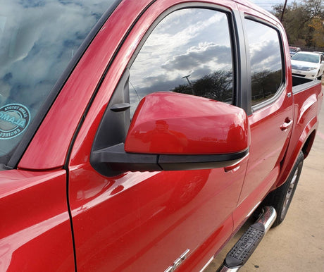New | 2023 Tacoma | Barcelona Red | Driver | Toyota | Side View Mirror | No Blinker