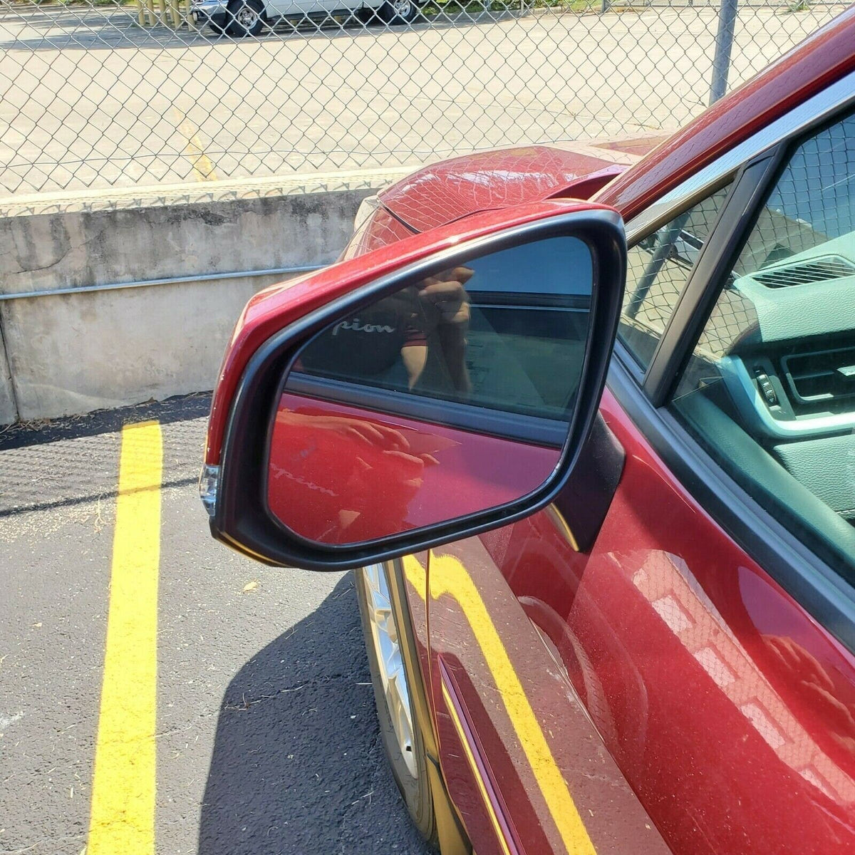 New | For Rav4 2023-2025 | Ruby Flare Pearl | Toyota | Driver | Side Mirror | Blindspot