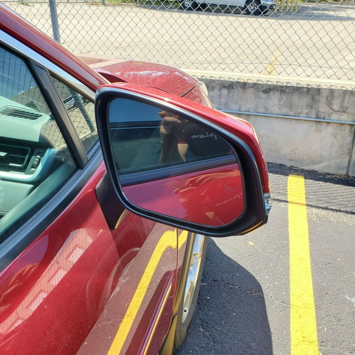 New | For Rav4 2023-2025 | Ruby Flare Pearl | Passenger | Toyota | Side Mirror | Blindspot