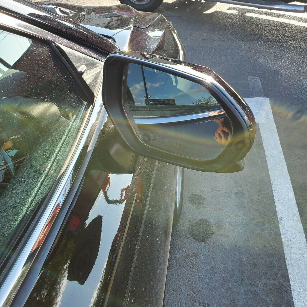 New | 2023–2024 Camry | Midnight Black Metallic | Passenger | Toyota | Side View Mirror