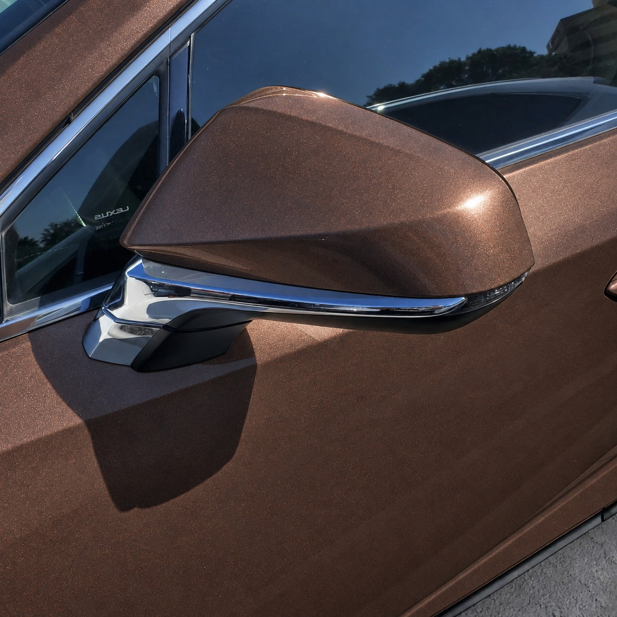 New | 2015-2016 NX200t | Fire Agate Pearl | Driver | Lexus | Side View Mirror | With Blindspot | NX 200t
