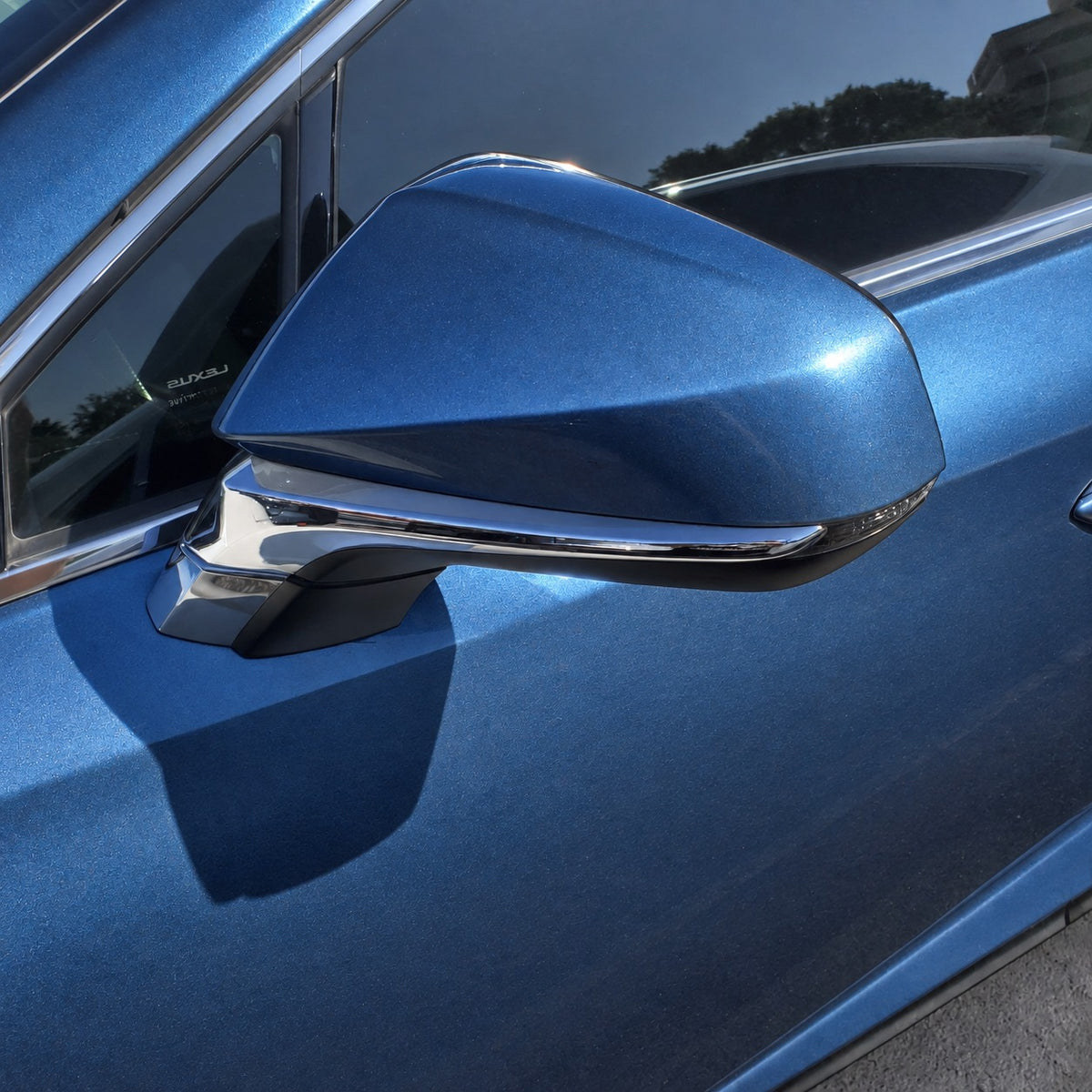 New | 2015-2016 NX200t | Meteor Blue Mica | Driver | Lexus | Side View Mirror | With Blindspot | NX 200t