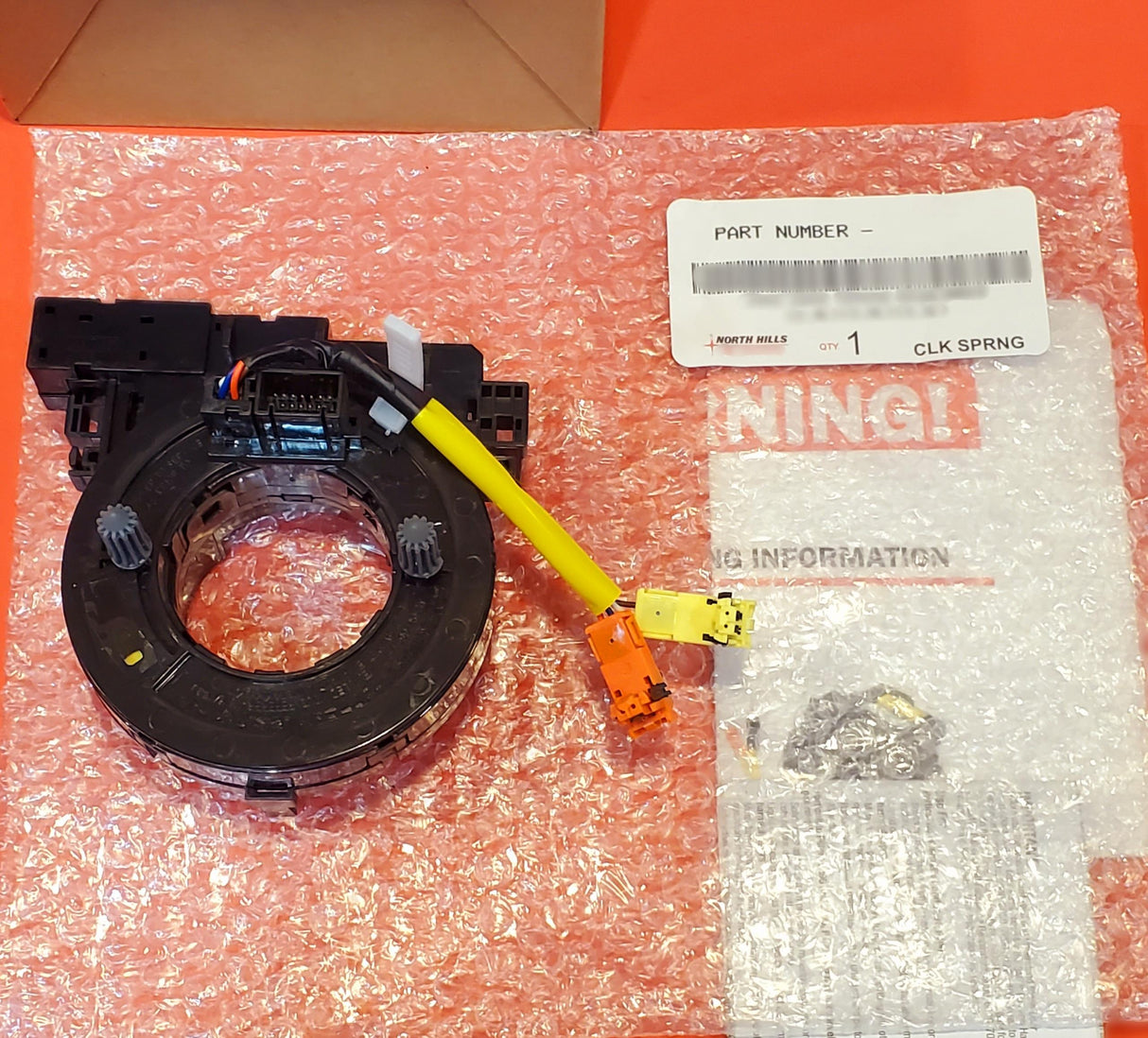 New | OE# KD35-66-CS0A | Mazda | Clock Spring | KD35 66 CS0A | KD3566CS0A