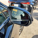 New | 2015-2020 NX200T/NX300/300H | Obsidian Black | Passenger | Lexus | Side View Mirror | With Blindspot