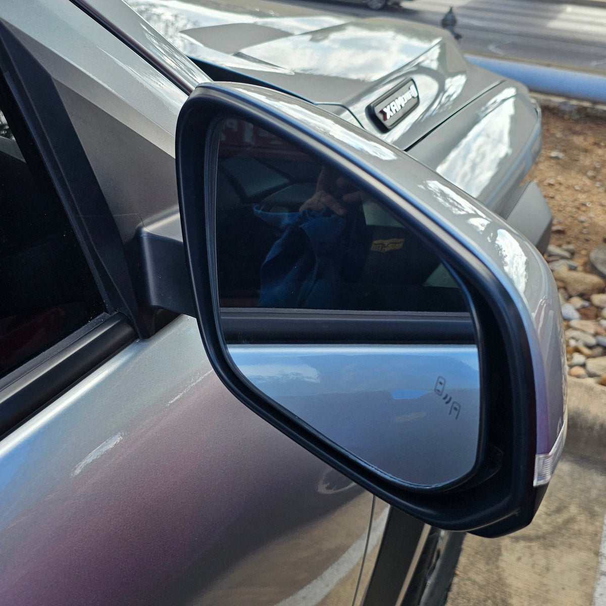 New | 2024-2026 Tacoma | Celestial Silver Metallic | Passenger | Toyota | Side View Mirror | With Blinker