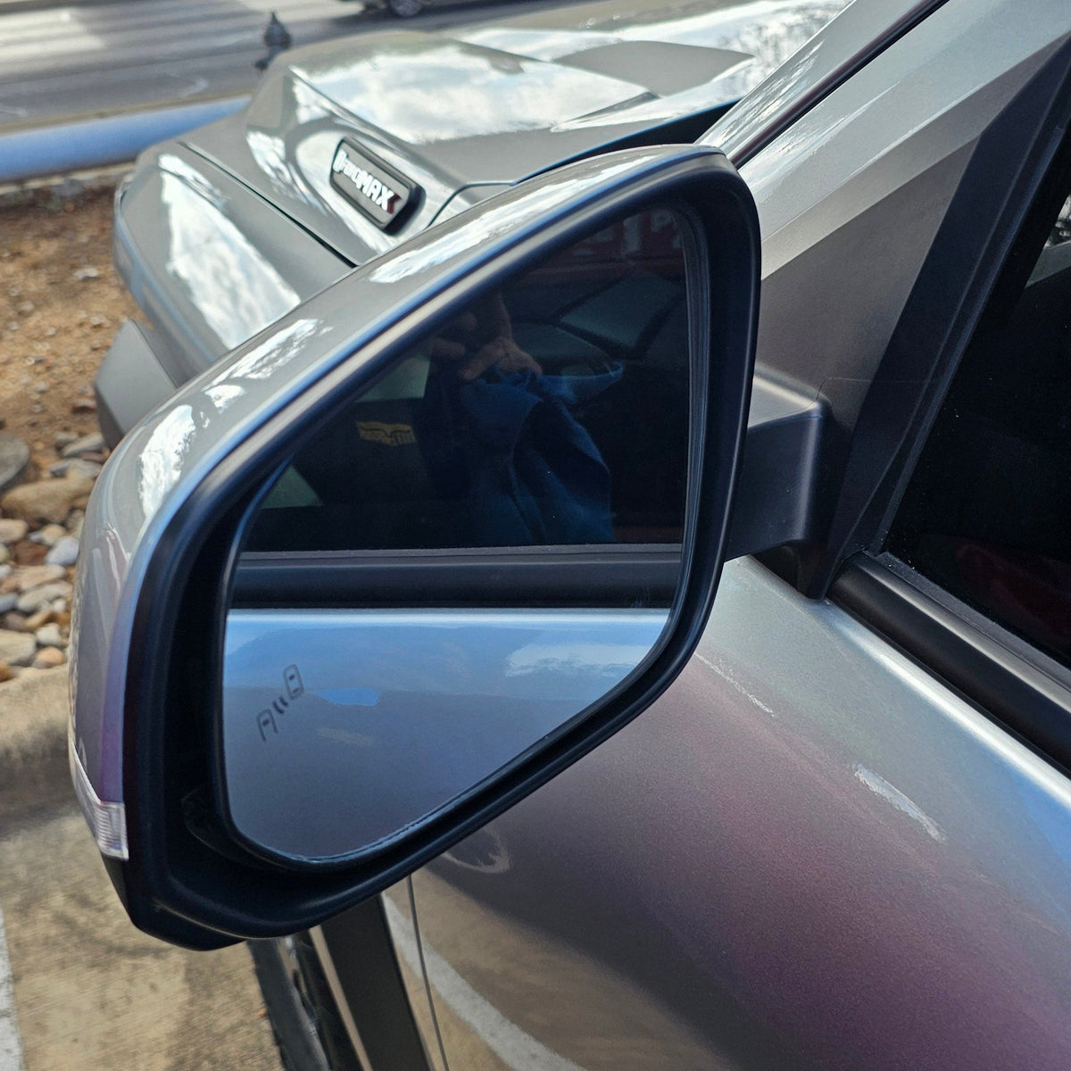 New | 2024-2026 Tacoma | Celestial Silver Metallic | Driver | Toyota | Side View Mirror | With Blinker