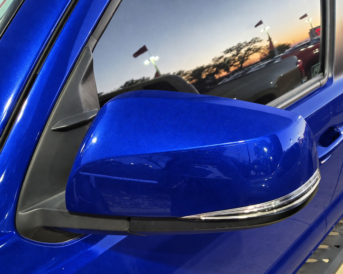 New | 2022-2023 Tacoma | Blue Crush Metallic | Driver | Toyota | Side View Mirror | W/Blinker