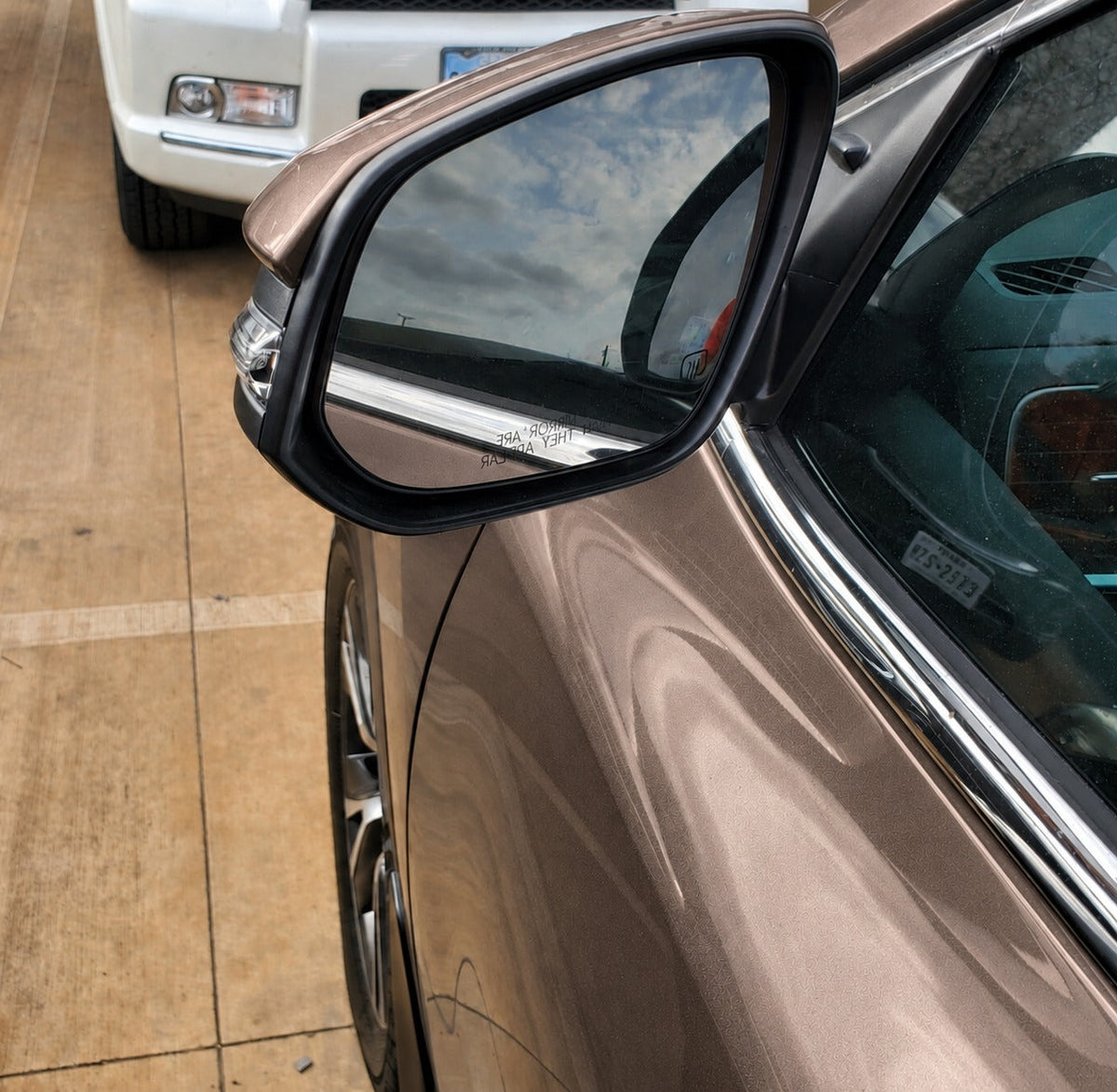 New | 2017-2019 Highlander | Toasted Walnut Pearl | Driver | Toyota | Side View Mirror