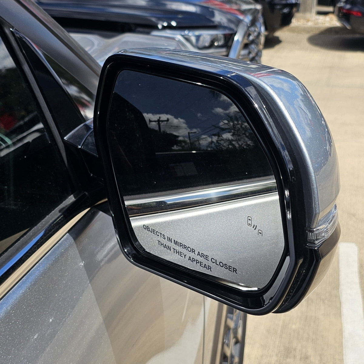 New | 2022-2026 Tundra | Celestial Silver Metallic | Passenger | Toyota | Side View Mirror | With Blinker
