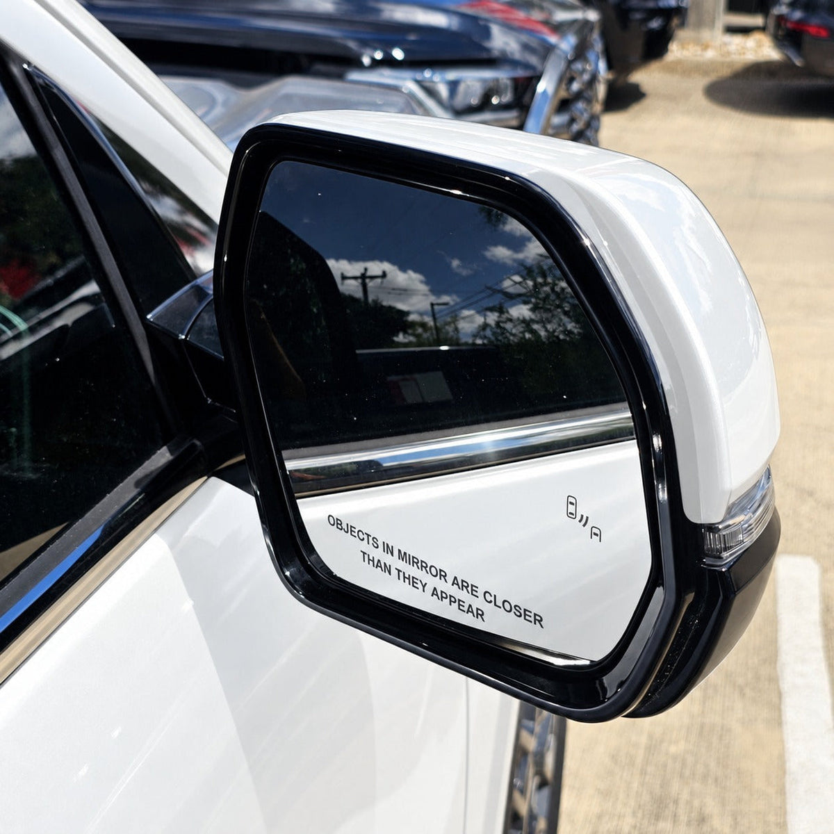 New | 2022-2026 Tundra | Ice Cap | Passenger | Toyota | Side View Mirror | With Blinker