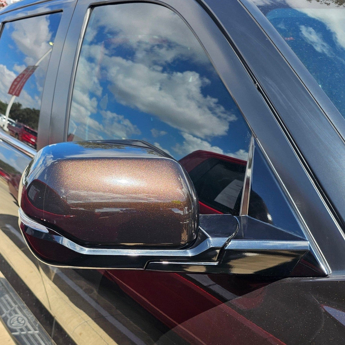New | 2022-2025 Tundra | Smoked Mesquite | Passenger | Toyota | Side View Mirror | With Blinker