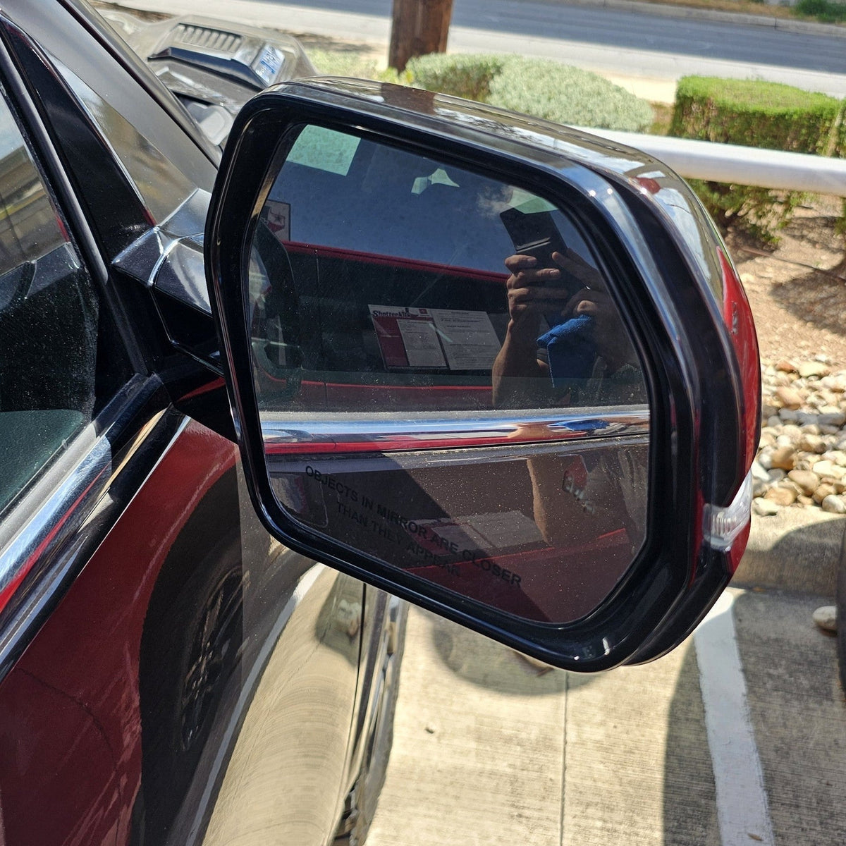 New | 2022-2025 Tundra | Smoked Mesquite | Passenger | Toyota | Side View Mirror | With Blinker