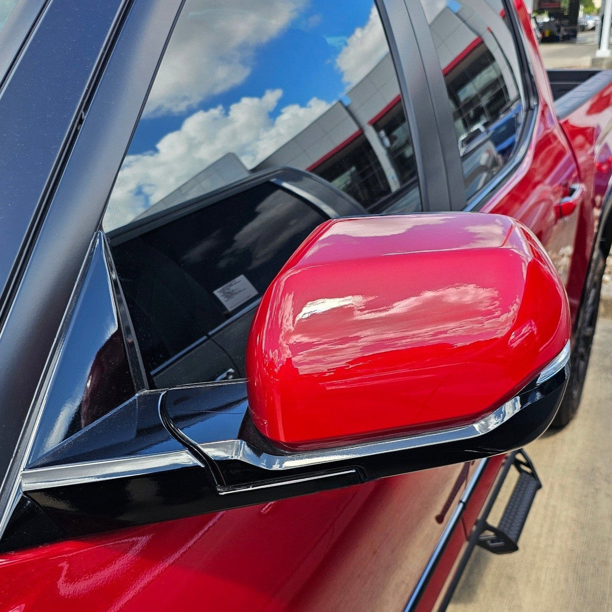 New | 2022-2026 Tundra | Supersonic Red | Driver | Toyota | Side View Mirror | With Blinker
