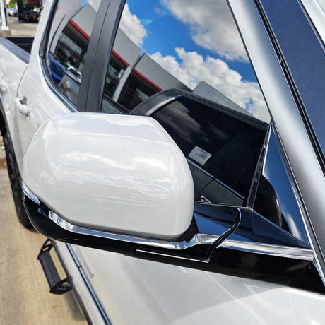 New | 2022-2026 Tundra | Wind Chill Pearl | Passenger | Toyota | Side View Mirror | With Blinker