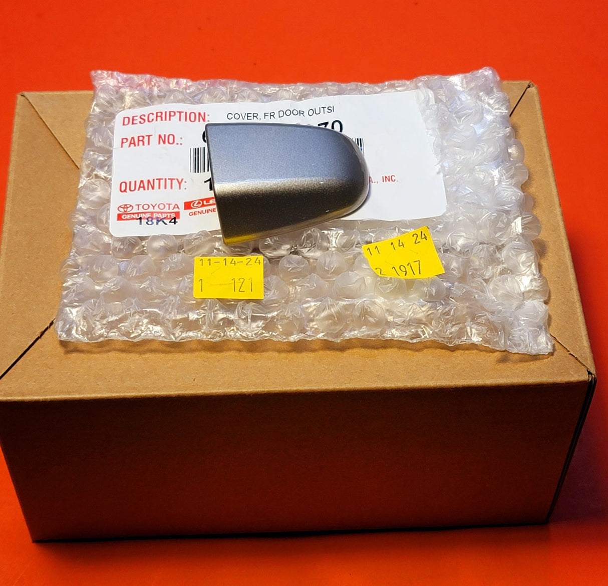 New | Camry | Door Handle Cap | 2012-2017 | Creme Brulee | OEM | Toyota.