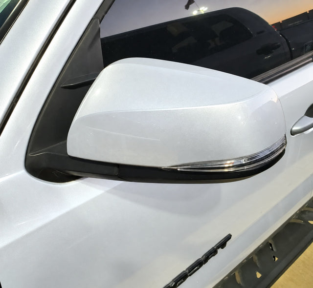 New | 2021-2023 Tacoma | Wind Chill Pearl | Driver | Toyota | Side View Mirror | With Blinker