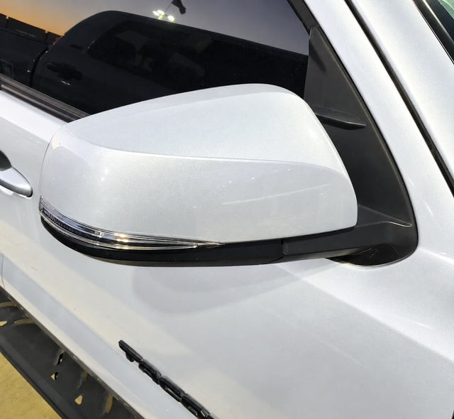 New | 2021-2023 Tacoma | Wind Chill Pearl | Passenger | Toyota | Side View Mirror | With Blinker