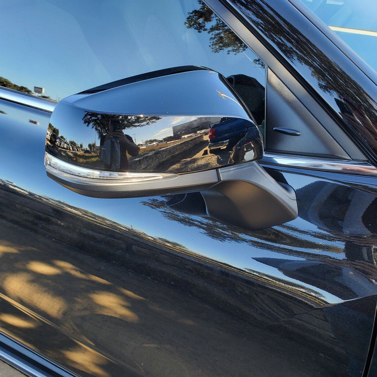 2021-2022 Highlander | Black | Passenger| Toyota | Side View Mirror