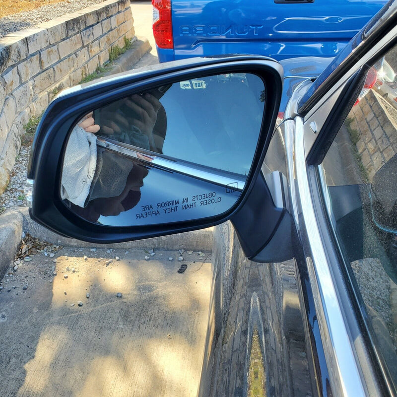 2021-2022 Highlander | Black | Passenger | Toyota | Side View Mirror