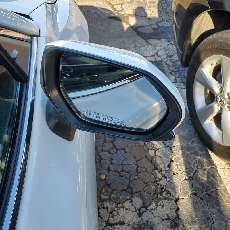 New | 2018-2022 Camry | Platinum White Pearl | Passenger | Toyota | Side View Mirror