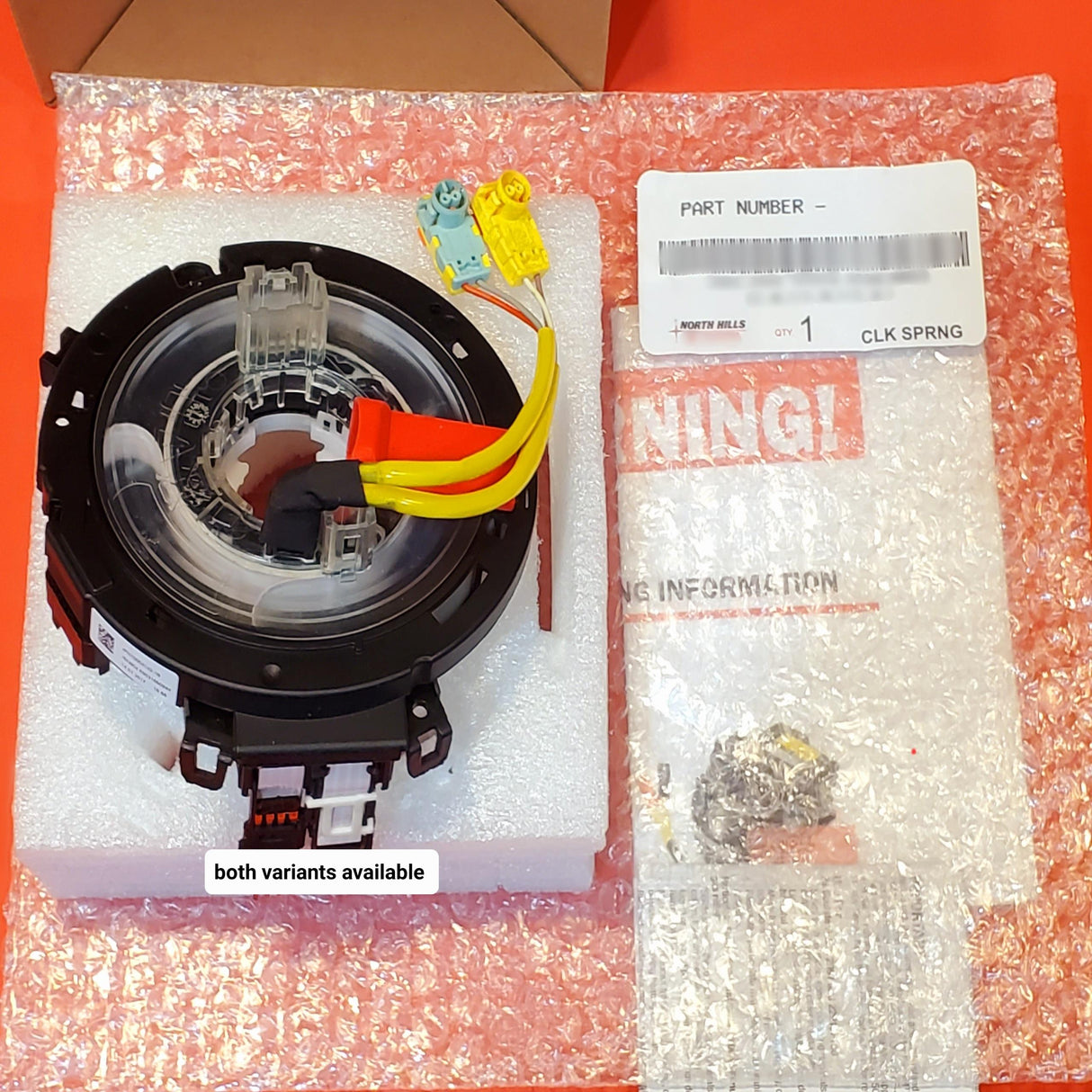 Nuevo | OE#5LB72DX9AE | Para Dodge/Chrysler/Jeep | Muelle de reloj 